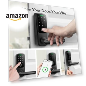 Built-in WiFi Smart Lock with Fingerprint — Smart Home Security, ULTRALOQ