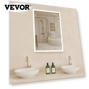 Lighted Mirror Medicine Cabinet — Medicine Cabinets, VEVOR