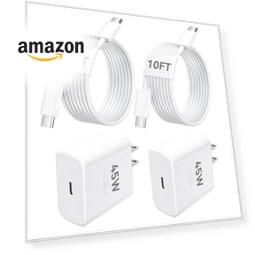45W USB C Super Fast Charger Block with 10 FT Type C-C Long Cable Cord — Chargers, Shenzhen Xihuida Electronics Co., Ltd.