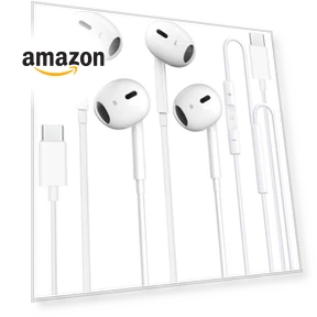 USB C Headphones Wired — In-Ear Headphones, Toperson