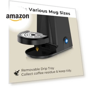 Single Serve Coffee Maker — Coffee & Espresso Combos, CHULUX