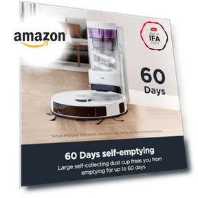 Robot Vacuum with Bagless Self Emptying Station — Vacuums, Eureka