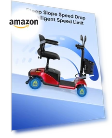 Compact 4 Wheel Mobility Scooter — Electric Self-Balancing Scooters, VERPAL