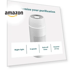 5-in-1 PetPlus UV-C Air Purifier — Activated Carbon Air Purifiers, Homedics