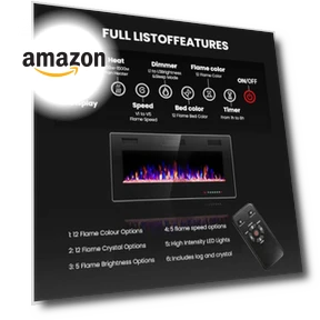 Electric Fireplace Insert — Electric Heating Solutions, Crzoe