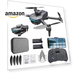 Foldable 4K Drone with Dual Electrically Adjustable Cameras — Drones, SUMEAUT