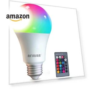 RGB Color Changing Light Bulbs — LED, AFINSEA