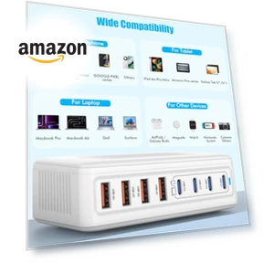 200W GaN 8 Port USB C Charging Station — Power Hubs, Shenzhen Xihuida Electronics Co., Ltd.