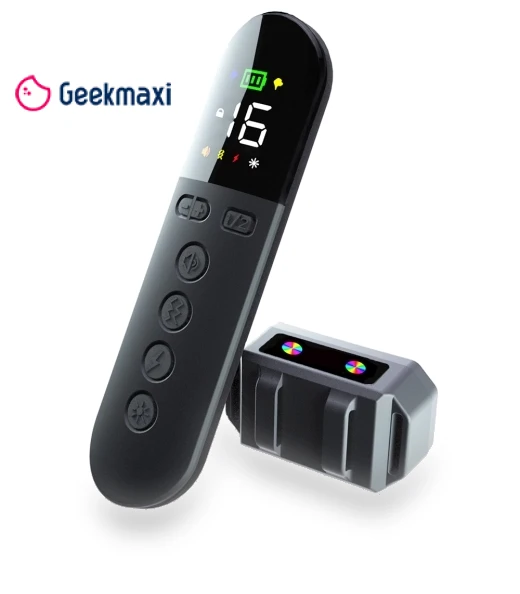 Intelligent Dog Training Device with Two-Color Light Design, Ultrasonic Dog Training, IPX7 Waterproof — Anti-Bark Training Devices, NONAME