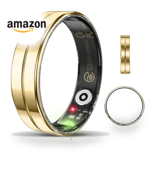 Smart Health Ring - Waterproof Fitness Tracker with Sleep Monitoring — Smart Rings, Emerhome