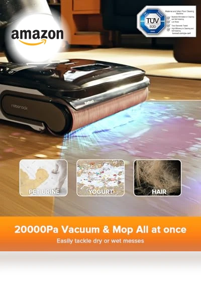 Wet Dry Vacuum Cleaner and Mop — Vacuums, Roborock