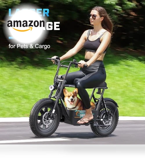 Peak 1200W Electric Scooter with Seat — Electric Self-Balancing Scooters, Caroma