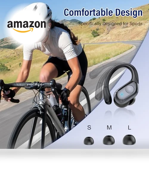 Wireless Earbuds with Earhooks — In-Ear Headphones, BESING TECHNOLOGY(SHENZHEN) COLTD