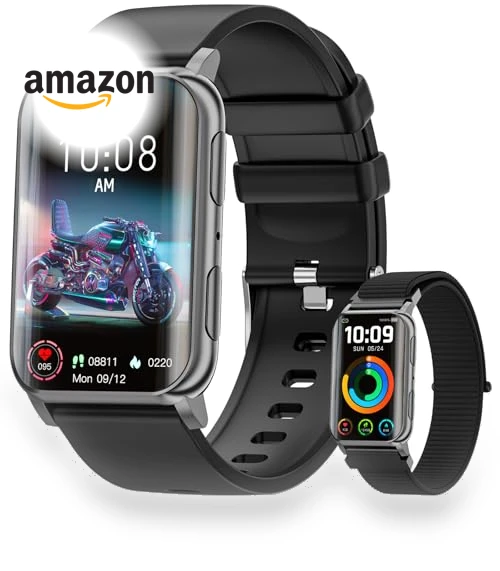 Curved Screen Fitness Tracker — Smartwatches, Mingdaln