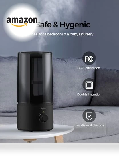 Cool Mist Humidifier — Air Moisturizers, raydrop
