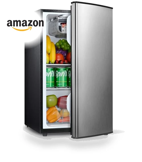 Single Door Refrigerator with Freezer — Mini Fridges, Anypro