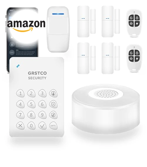 Smart Home Alarm System Wireless 9 Piece-kit — Smart Home Security, GRSICO