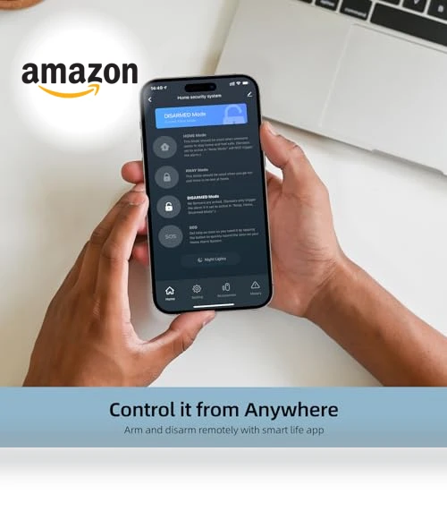 Smart Home Alarm System Wireless 9 Piece-kit — Smart Home Security, GRSICO