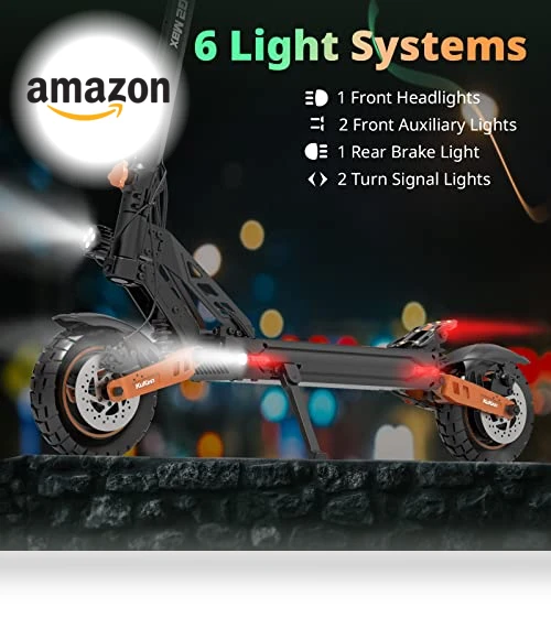 Electric Scooter with Seat — Push Scooters, KugooKirin