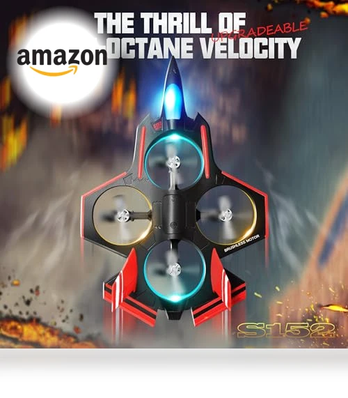 Brushless RC Plane with Camera — Remote Control Aircraft, BEZGAR
