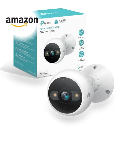 Smart 2K QHD Security Camera Outdoor Wired — Security Cameras, TP-Link