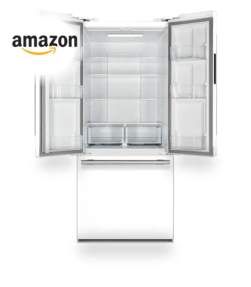 Espresso Gallipoli French Door Stainless Steel Refrigerator — Cooling Solutions, Forno
