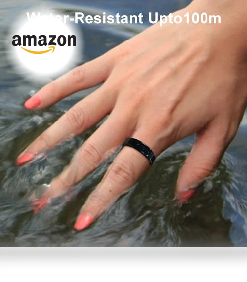 Sleep & Fitness Tracking Smart Ring — Smart Rings, AMZAIZO