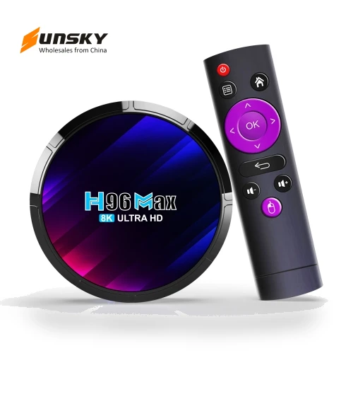 8K Ultra HD Smart TV Box — Ultra HD Media Players, H96 Max