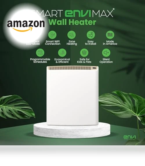 Wi-fi Plug-in Electric Wall Heater — Heaters, ENVI