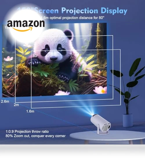 Mini Projector with WiFi and Bluetooth — Home Theater Projectors, Magcubic