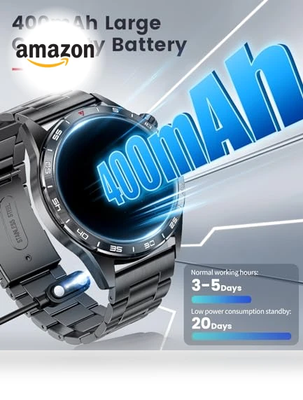 Smart Watch for Men with 3 Straps — Smartwatches, SUNKTA