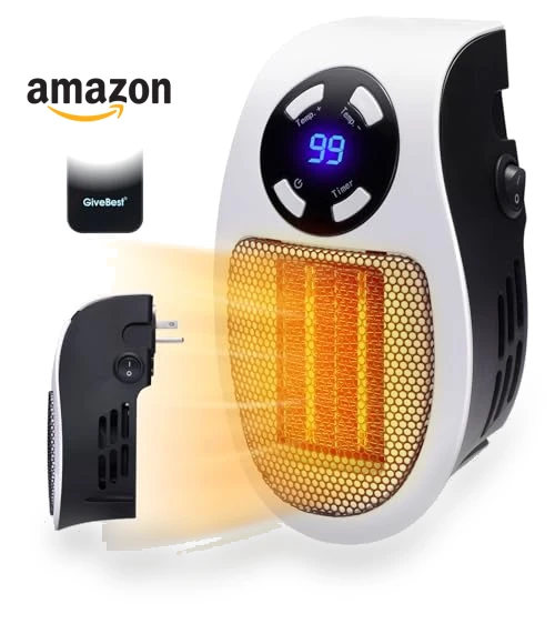 Programmable Space Heater with LED Display — Portable Heating Solutions, GiveBest