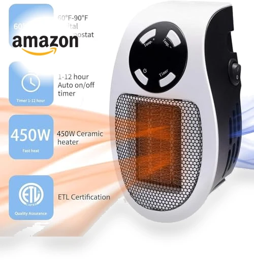 Programmable Space Heater with LED Display — Portable Heating Solutions, GiveBest