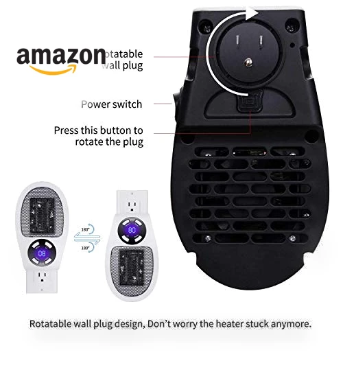 Programmable Space Heater with LED Display — Portable Heating Solutions, GiveBest