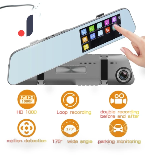 Car DVR with Touch Screen — Rearview Video Systems, LIAESMART