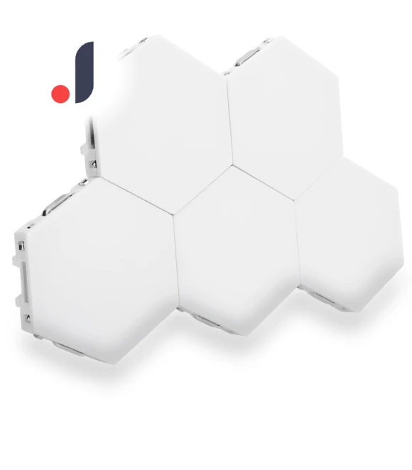 Hexagonal LED Touch Wall Light — Night Lights, TOMTOP JMS