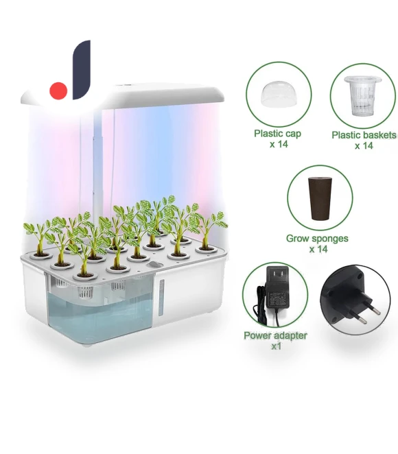 Hydroponics Growing System with LED Grow Light — Germination Kits, KITCHEN-MALL