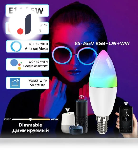 Smart WiFi Lamp — LED, MeeToo