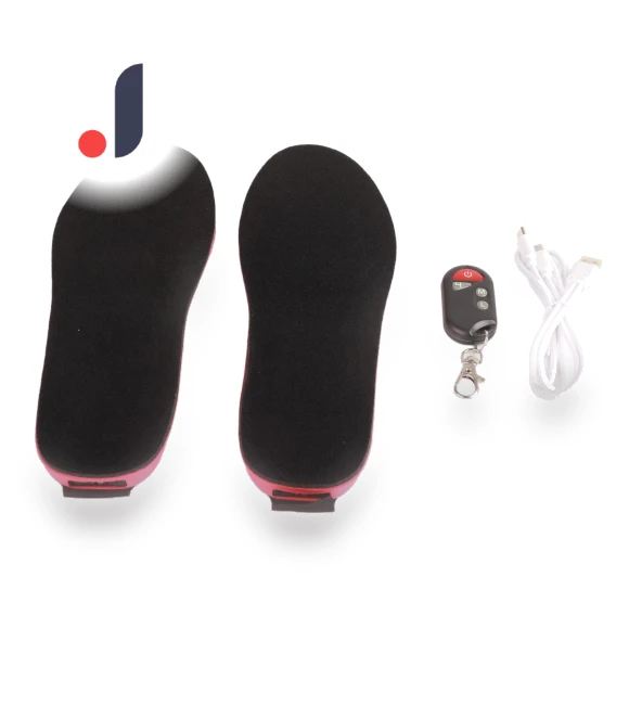 DIY Cuttable Smart Remote Control USB Rechargeable Electric Heated Insoles — Foot Warmers, Vestidos