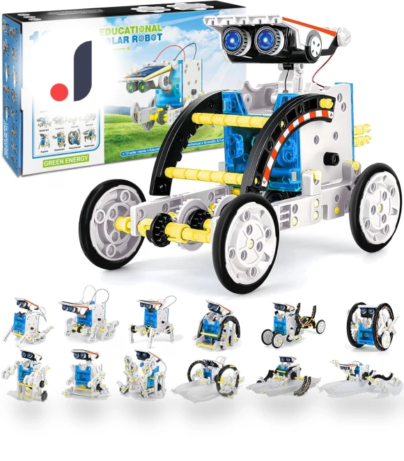 DIY Solar-Powered Toy Car & Intelligent Robot Kit — Solar Power, TrendVibeCN