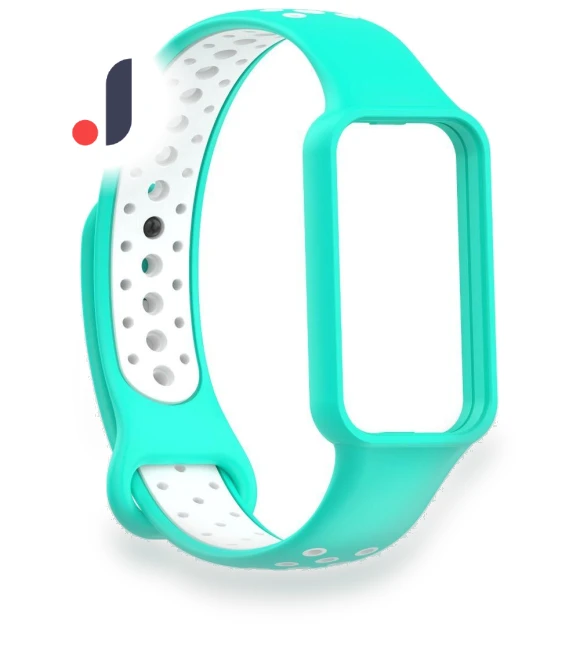 Two-Color Breathable Replacement Bracelet Silicone Strap — Bands, LOjsbasn4
