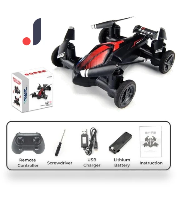 2-in-1 Remote Control Drone Land-Air — RC Helicopters, LYZRC