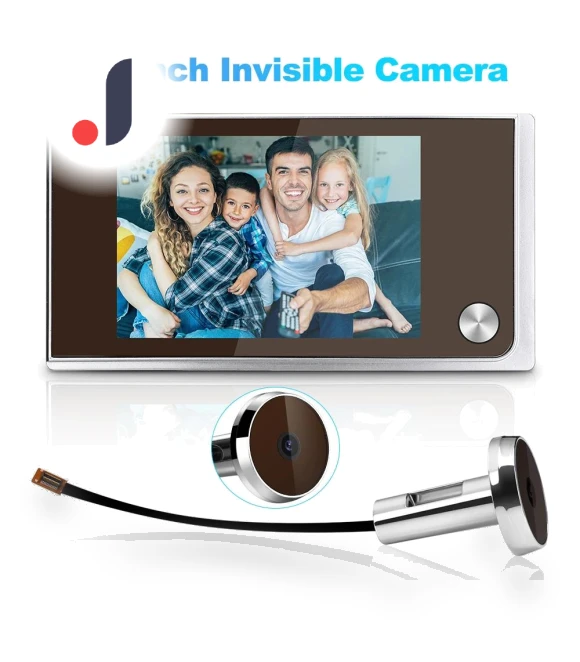 3.5-inch peephole camera doorbell — Smart Home Security, wmlike mz