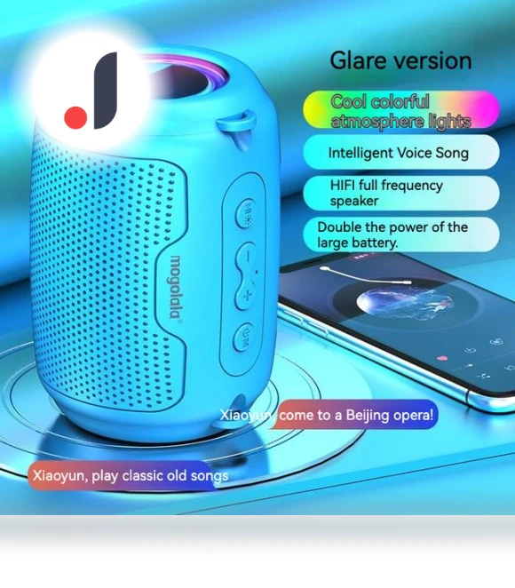 AI Bluetooth Speaker — Portable Audio, Better&Healthy Life