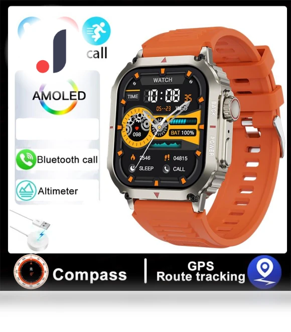 Military Smart Watch — Smartwatches, Zodvboz