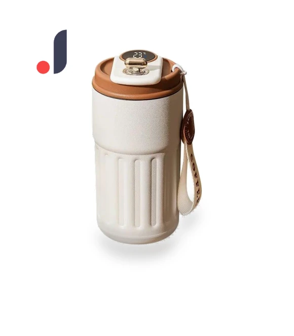 Smart Temperature Display Vacuum Flask — Travel Drinkware, NATAWA