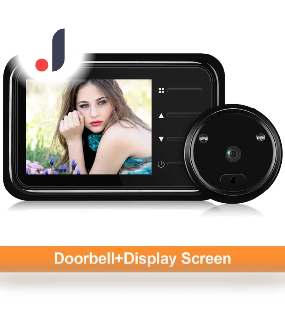 Smart Video Doorbell with LCD Screen — Smart Home Security, wmlike mz