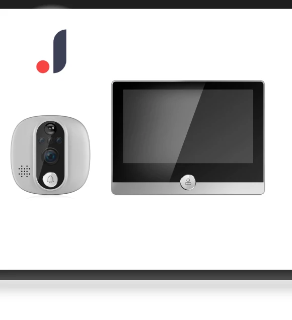 Smart Wi-Fi Doorbell with Camera — Smart Home Security, Jakemy