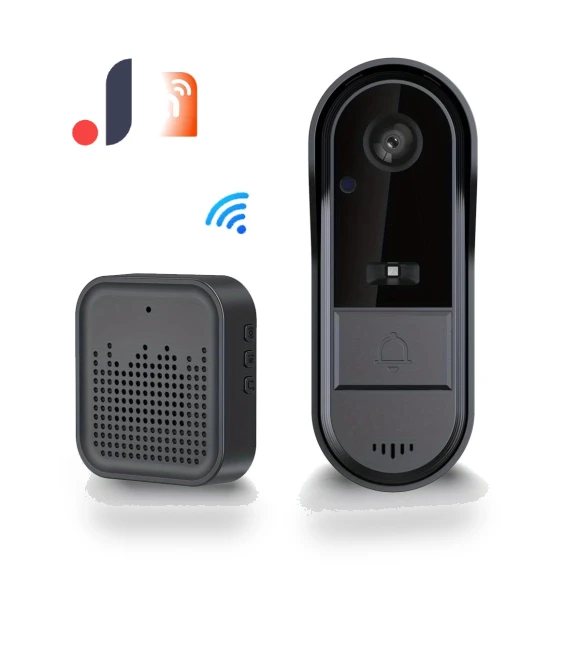 Smart Wireless Doorbell with Camera — Smart Home Security, Living style