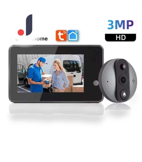 Wireless Wi-Fi Video Doorbell — Smart Home Security, wmlike mz